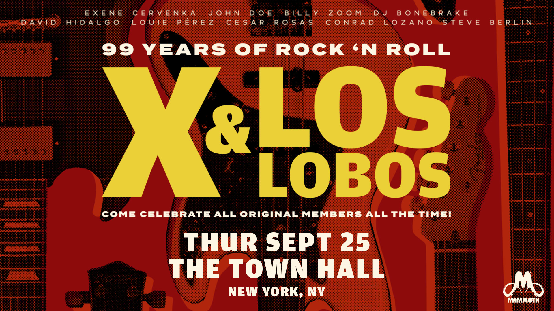 X & Los Lobos