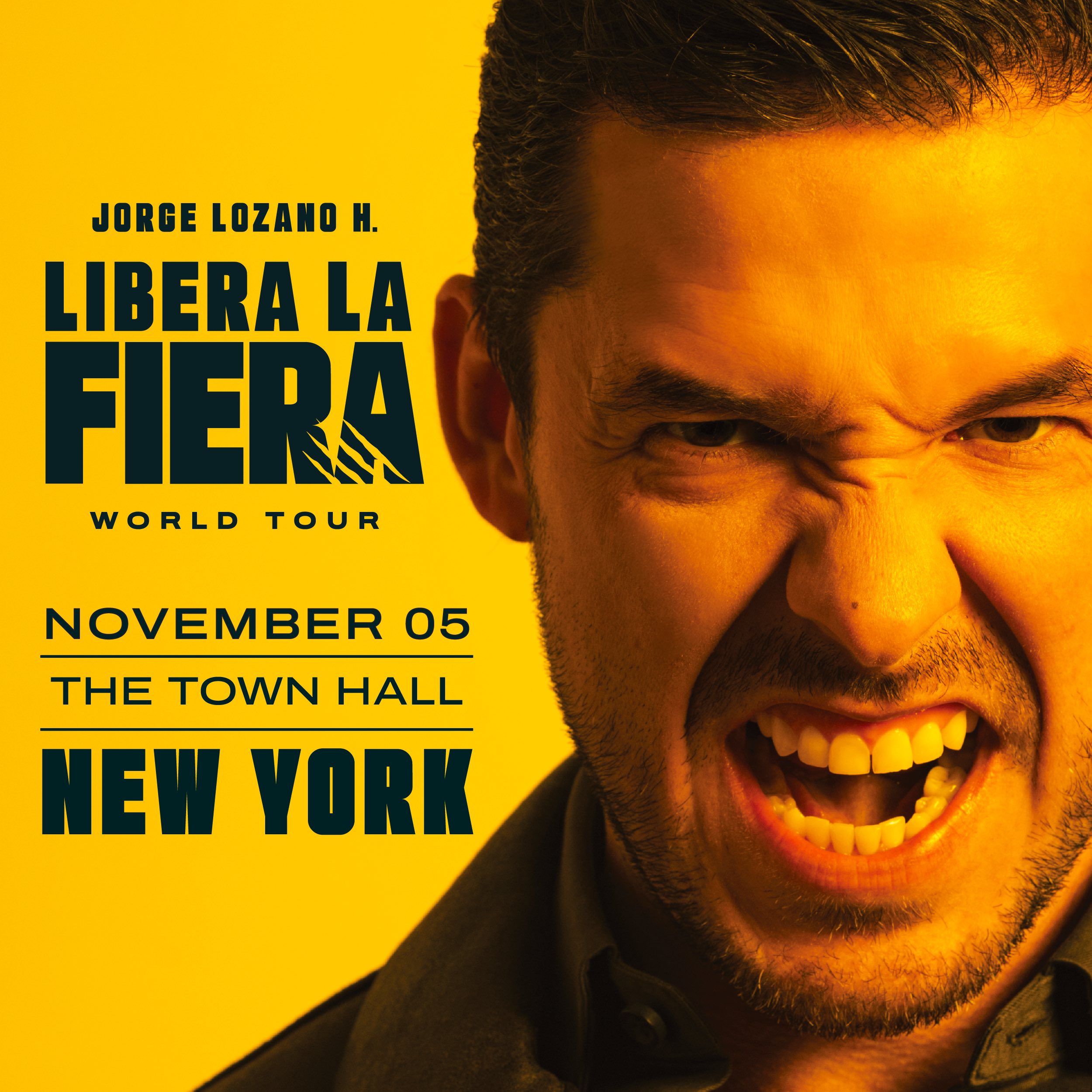 Jorge Lozano: LIBERA LA FIERA World Tour • The Town Hall