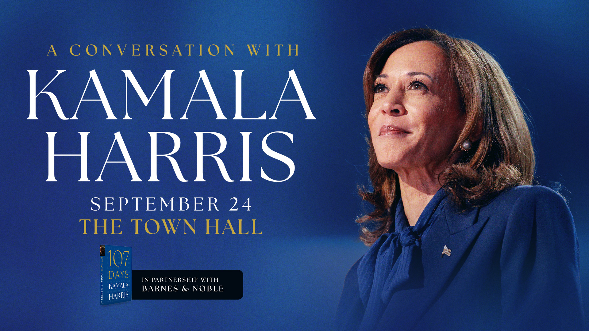 A Conversation with Kamala Harris • The Town Hall