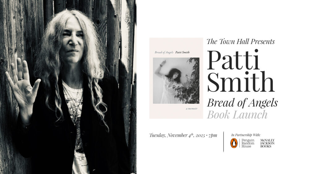 Bread of Angels Book Launch: Songs & Stories with Patti Smith